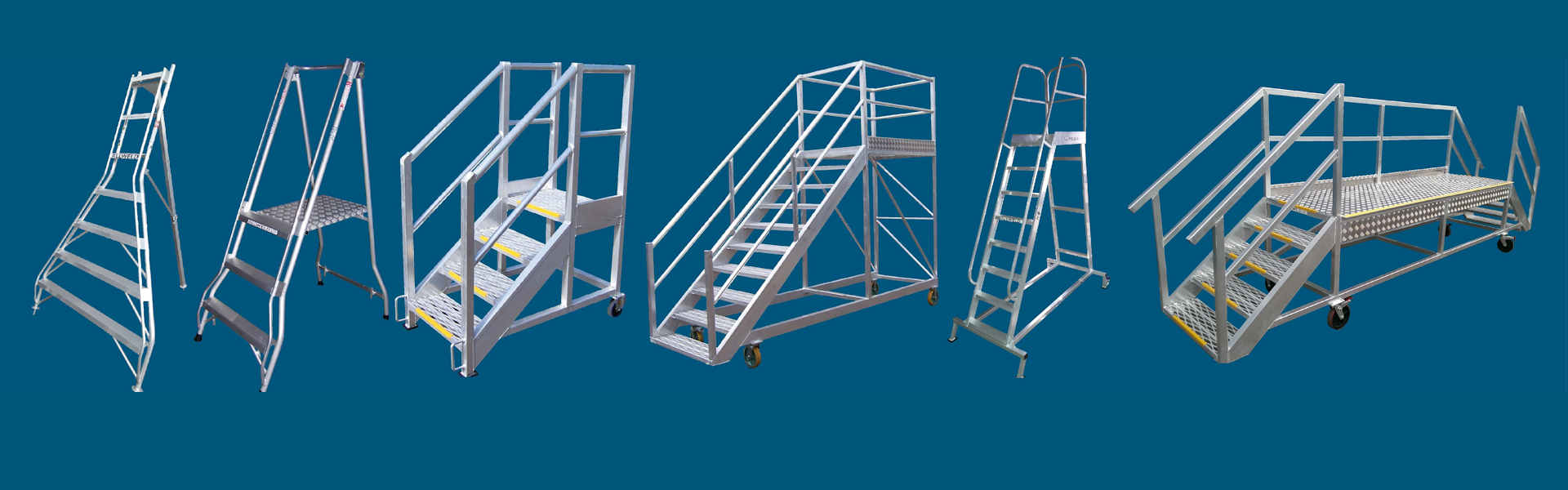 some of the Allweld platform ladder range