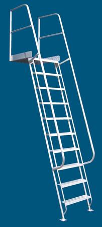 Allweld mezzanine ladder