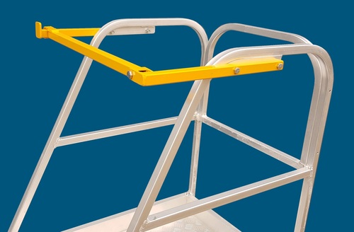 EPOSG - Optional Safety Gate for Walk though aluminium order picker ladders Australian Made