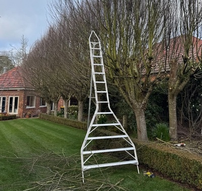 HTR45 Allweld 14 step Hedge ladder
