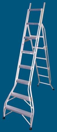 DP24 - 8 step dual purpose ladder Australian Made Allweld