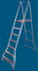 FPS21 7 step platform ladder 200kg rated