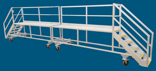 Left handed and right handed tr, can be bolted back to truck access platform