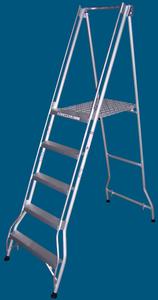 FPS15 5 step platform ladder 200kg rated